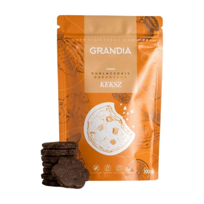 Grandia dvojitá čokoláda s pomarančom 100 g - 95279