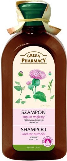 Green Pharmacy Šampón proti vypadávaniu vlasov s výťažkom z lopúcha 350 ml - 93770