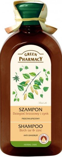 Green Pharmacy šampón na lupiny so zinkom a brezovým extraktom 350 ml - 93771