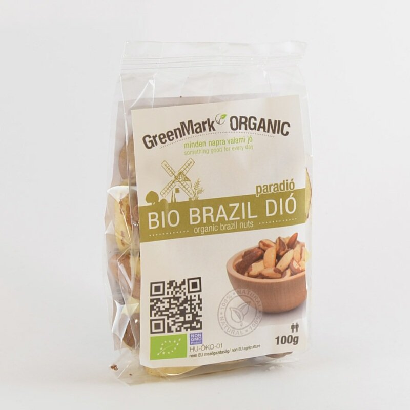 Greenmark bio brazílske orechy 100 g - 26915