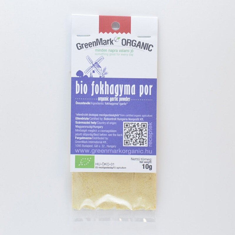 Greenmark organický cesnak v prášku 10 g - 30583