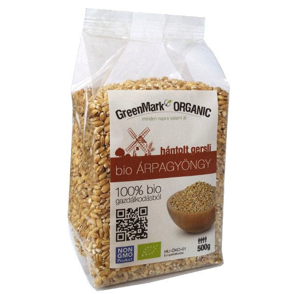 Greenmark organický lúpaný jačmeň 500 g - 48141