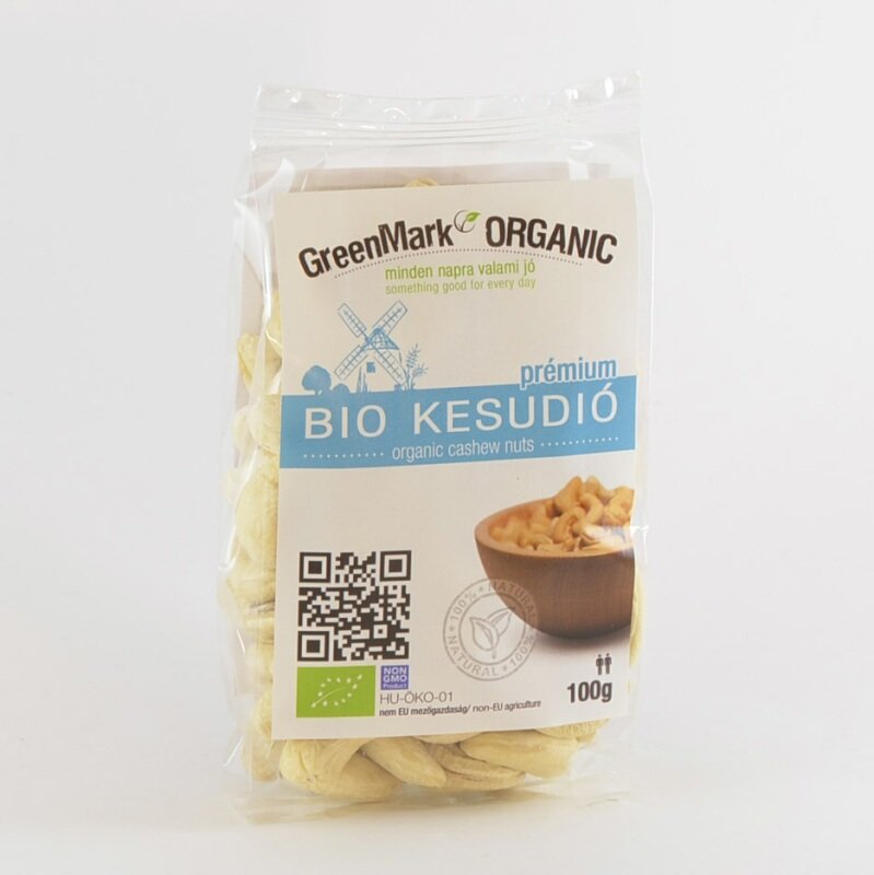 Greenmark organické kešu oriešky 100 g - 26848