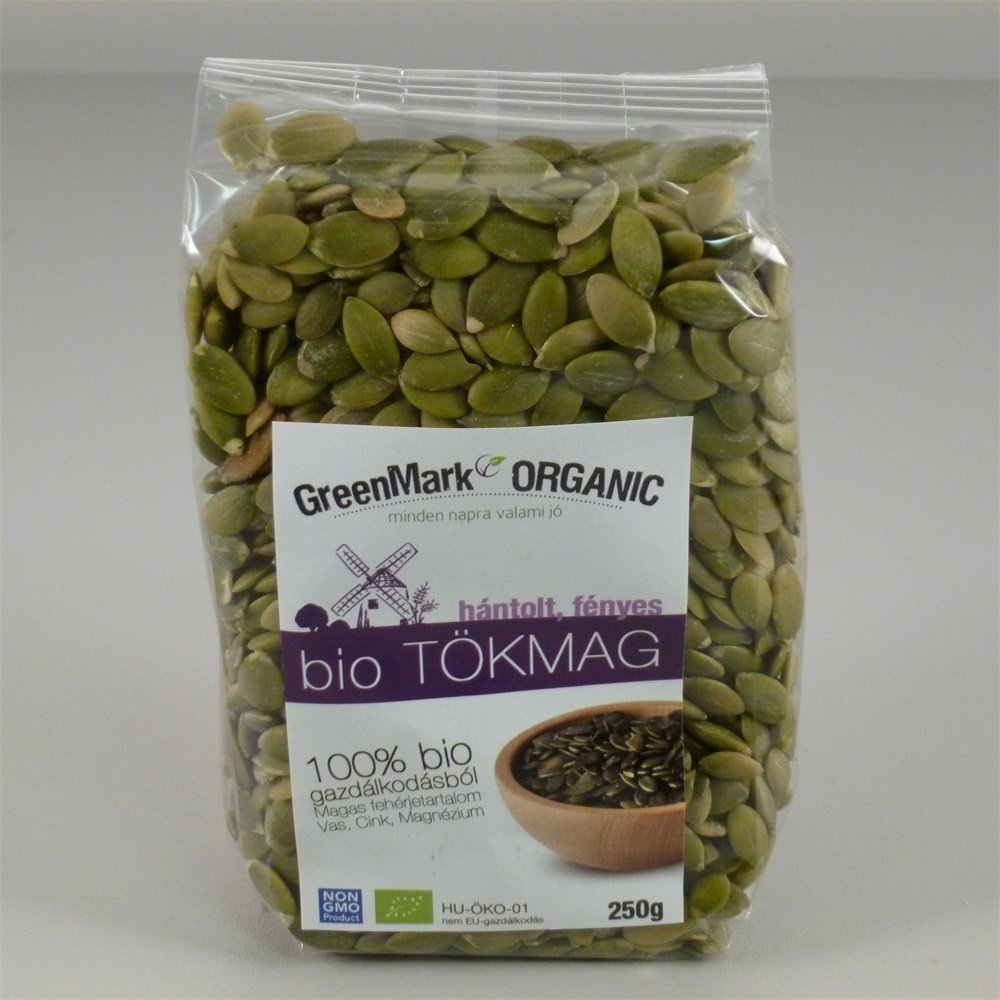 Greenmark organické tekvicové semienka lúpané  250 g - 27017