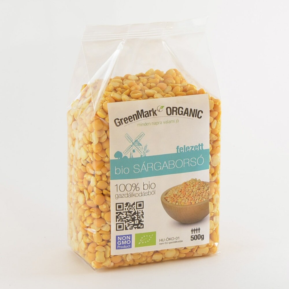 Greenmark organický hrášok 500 g - 96487