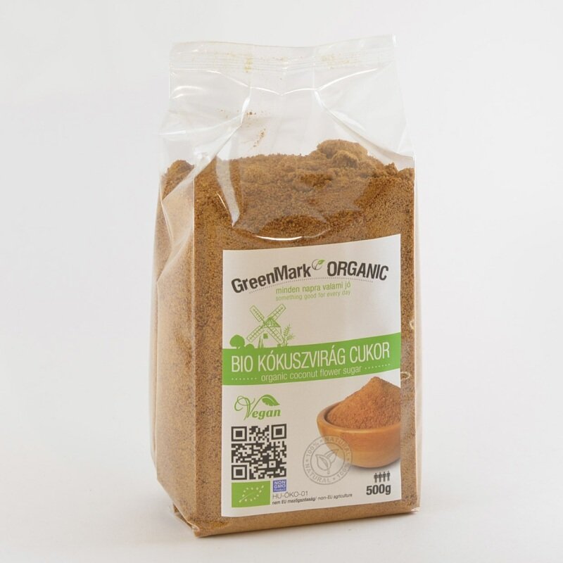 Greenmark organický cukor z kokosových kvetov 500 g - 51412