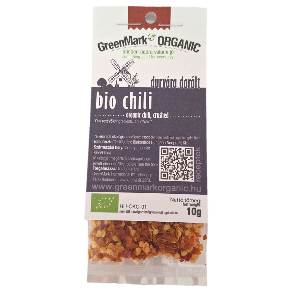 Greenmark organické čili nahrubo mleté 10 g - 96477