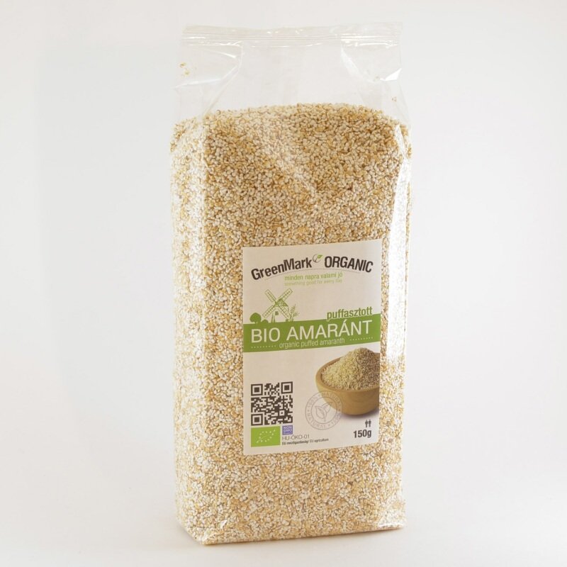 Greenmark organický amarant pufovaný 150 g - 54465