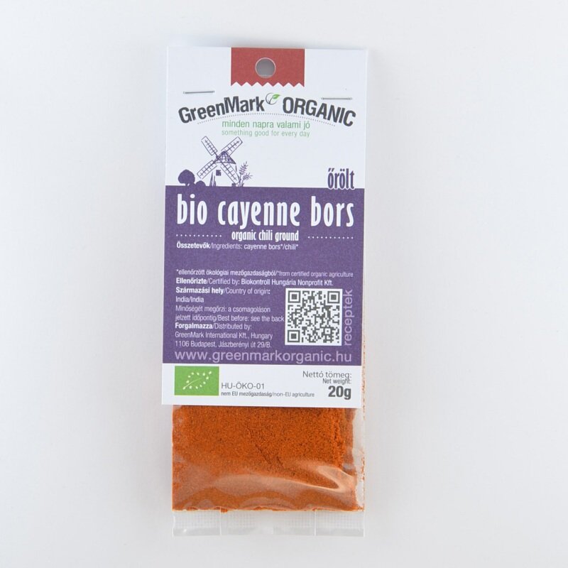 Greenmark mleté kajenské korenie 20 g - 57006