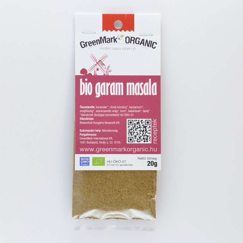 Greenmark organická garam masala 20 g - 27550