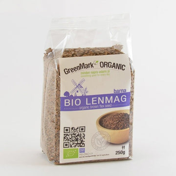 Greenmark organické ľanové semienko hnedé 250 g - 26777