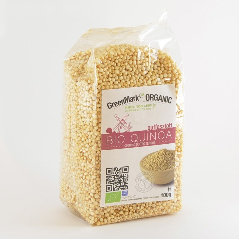 Greenmark bio quinoa pufovaná 100 g - 26948