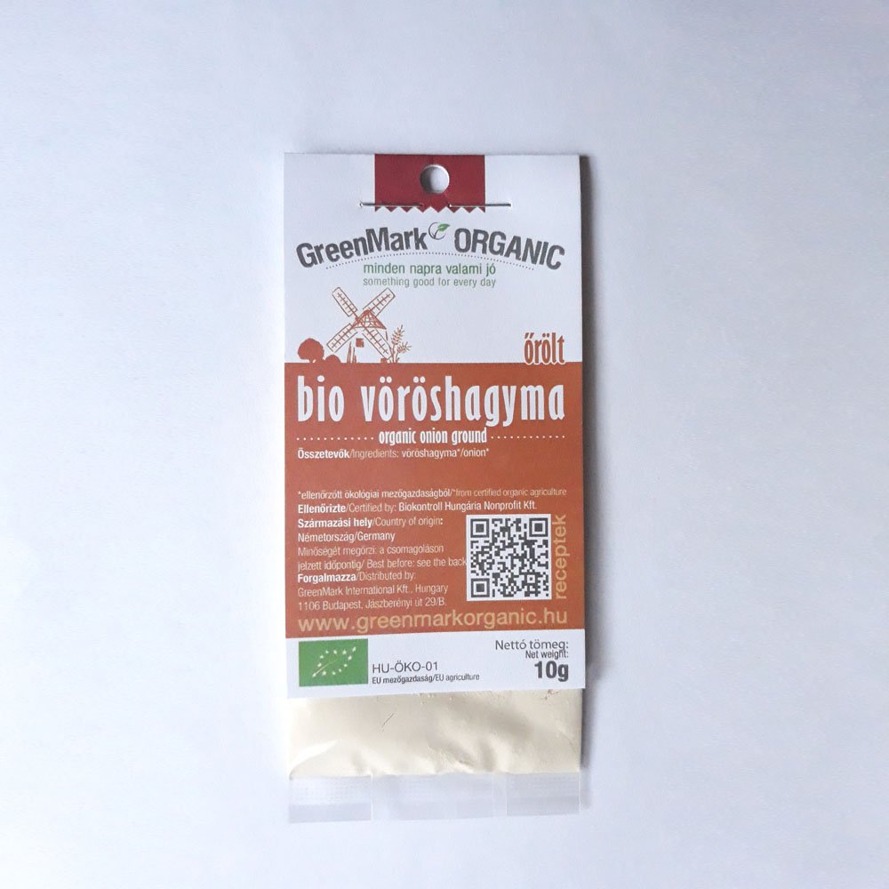 Greenmark organická mletá cibuľa 10 g - 90862