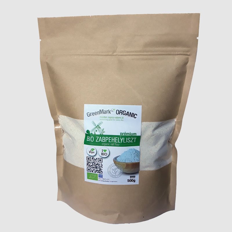 Greenmark organické ovsené vločky 500 g - 51414