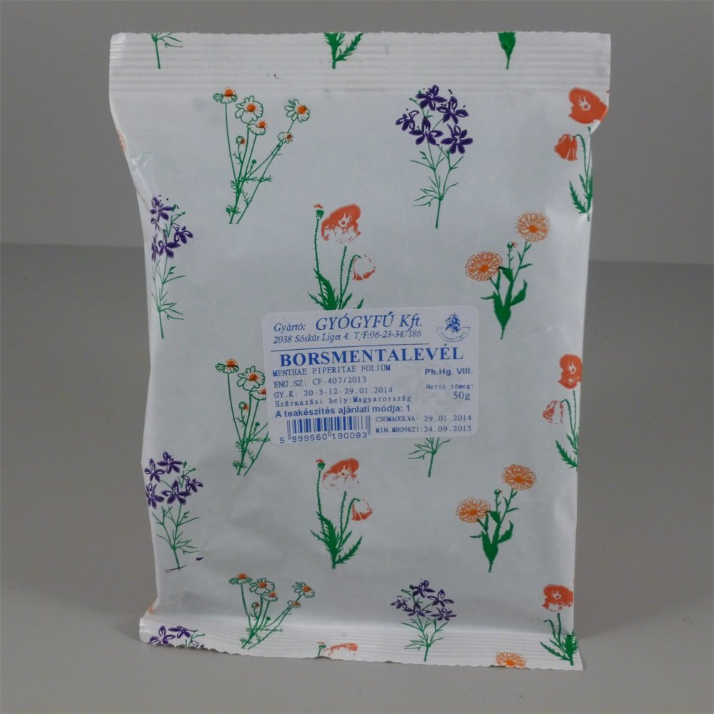 Gyógyfű lístky mäty piepornej 50 g - 27083