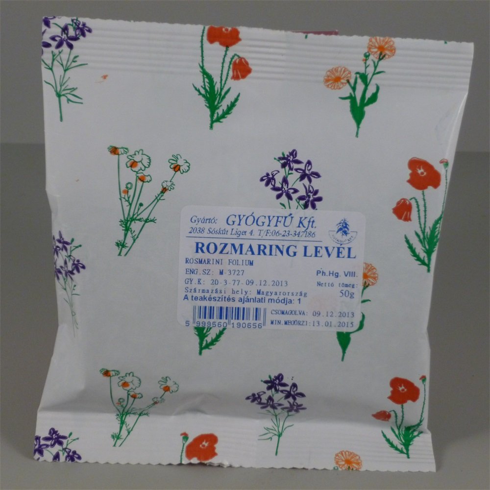 Gyógyfű listy rozmarínu 50 g - 18132