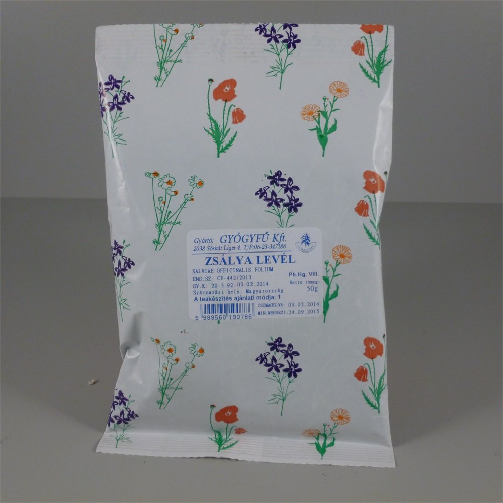 Gyógyfű Šalviový list  50 g - 27092