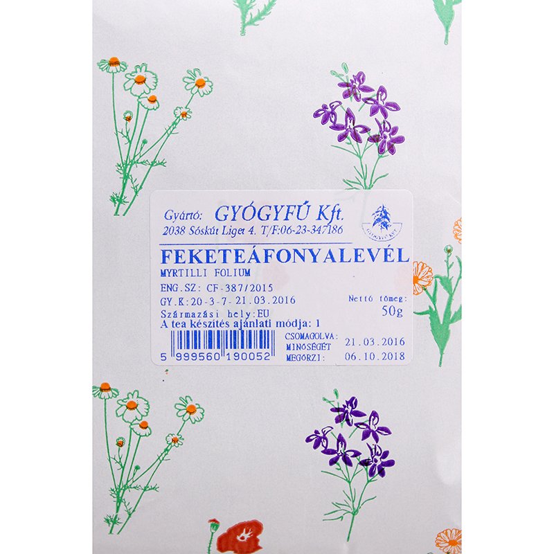 Gyógyfű brusnicový list 50 g - 50162