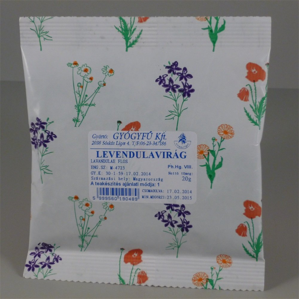 Gyógyfű Levanduľa kvet 20 g - 27160