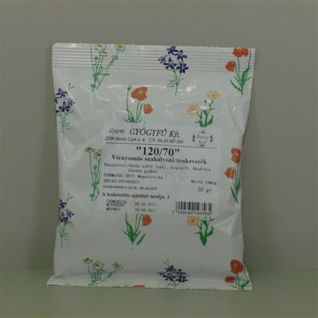 Gyógyfű čajová zmes 120/70 znižujúca krvný tlak 50 g - 46618