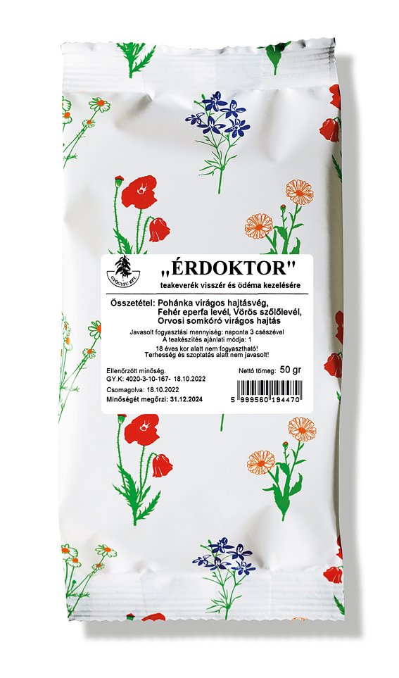 Gyógyfű zmes  Doctor  kŕčových žíl na opuchy 50 g - 91902