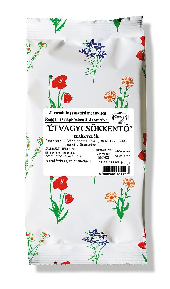 Gyógyfű  čajová zmes na potlačenie chuti do jedla 50 g - 89847