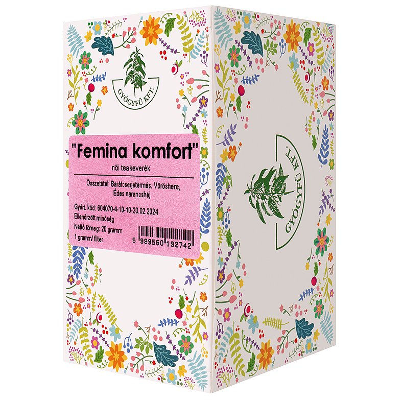 Gyógyfű - Femina Comfort ženský čaj (20g) 20x1g - 95989