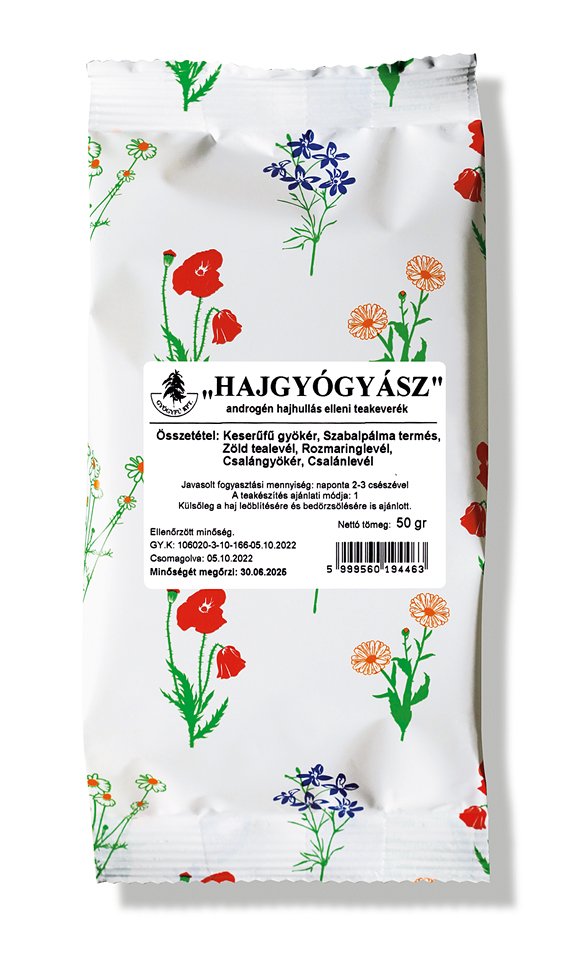 Gyógyfű zmes "liečiteľ vlasov" proti vypadávaniu vlasov 50 g - 91560