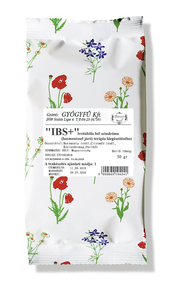 Gyógyfű čajová zmes na ibs + /hnačka/ 50 g - 56640
