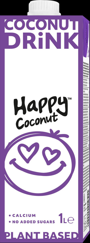 Happy kokosový ryžový nápoj s vápnikom 1000 ml - 59916