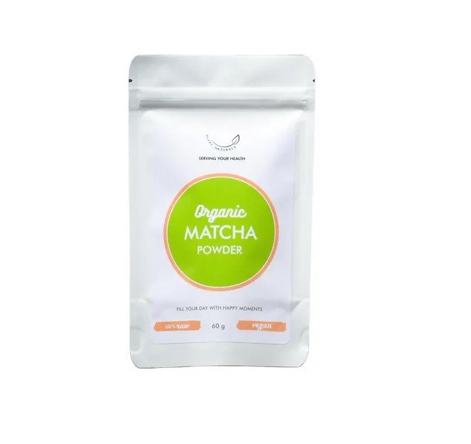Happy Naturals organický matcha čaj v prášku 60 g - 91371