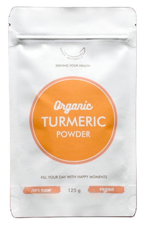Happy Naturals kurkuma v prášku 125 g - 91376