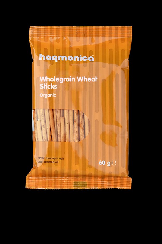 Harmonica organické celozrnné tyčinky s himalájskou soľou 60 g - 90347