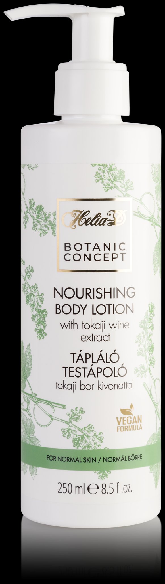 Helia-D botanic concept vyživujúce telové mlieko s extraktom z vína tokaji 250 ml - 88951