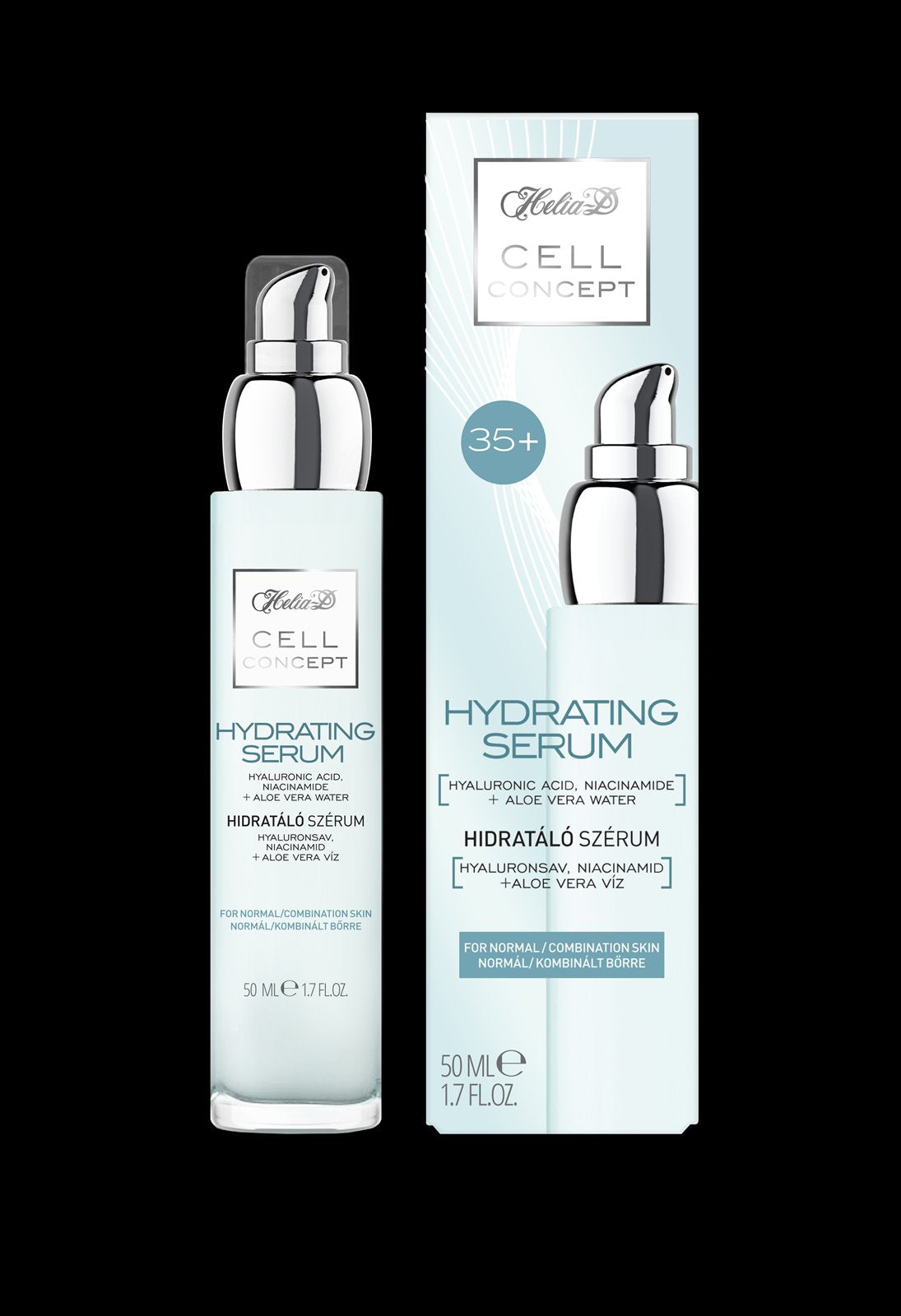 Helia-D cell concept hydratačné sérum 35 na normálnu/ zmiešanú pleť 50 ml - 84441