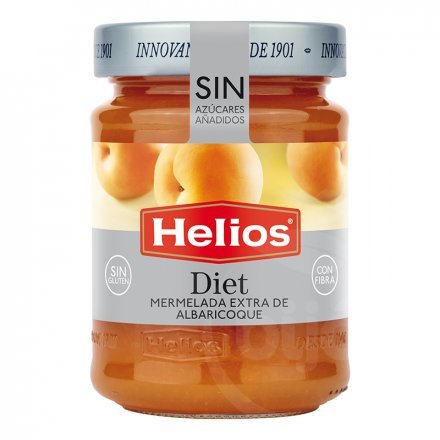 Helios marhuľový džem extra so sladidlom 280 g - 58910