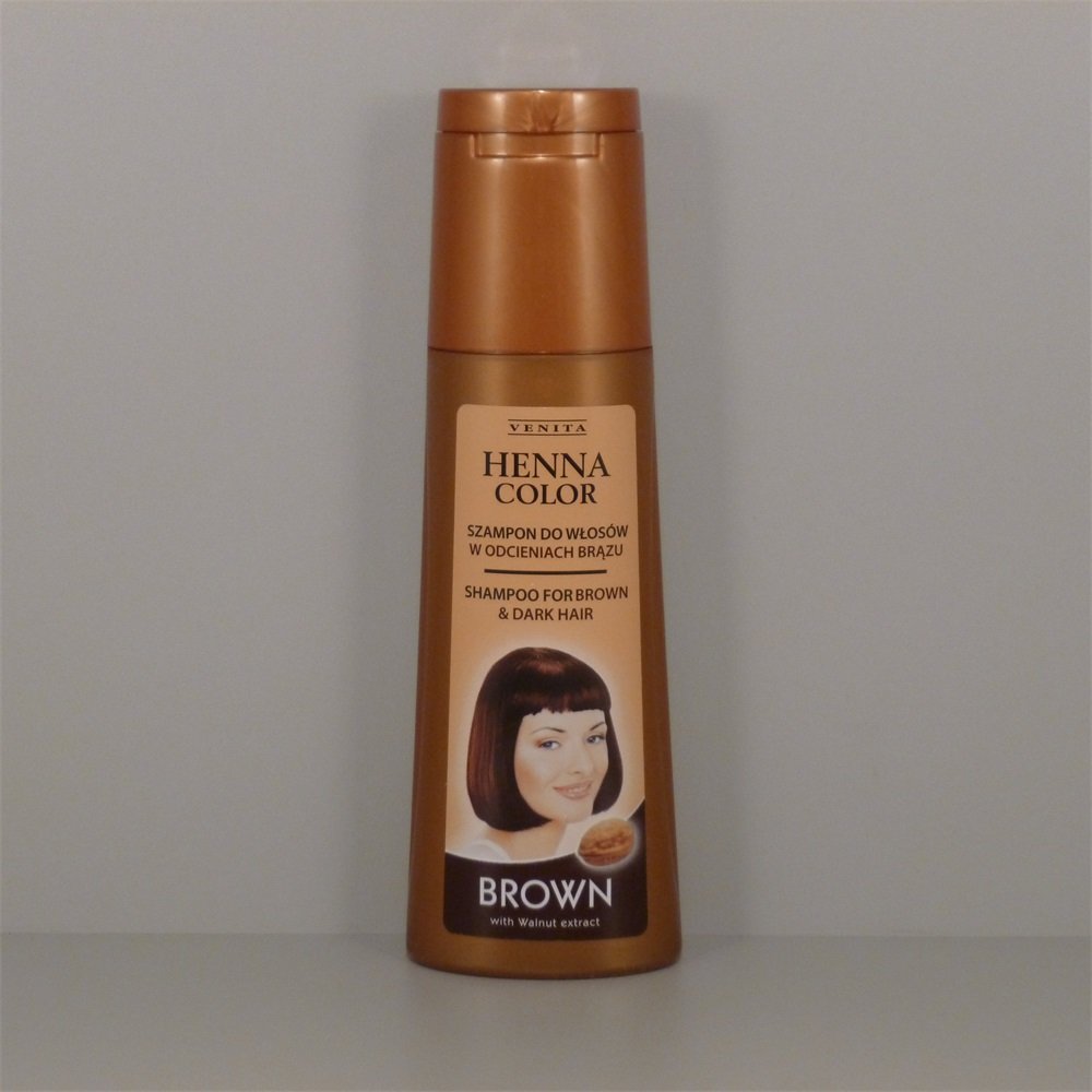  Henna Color Šampón na hnedé a ryšavé vlasy 250 ml - 40573