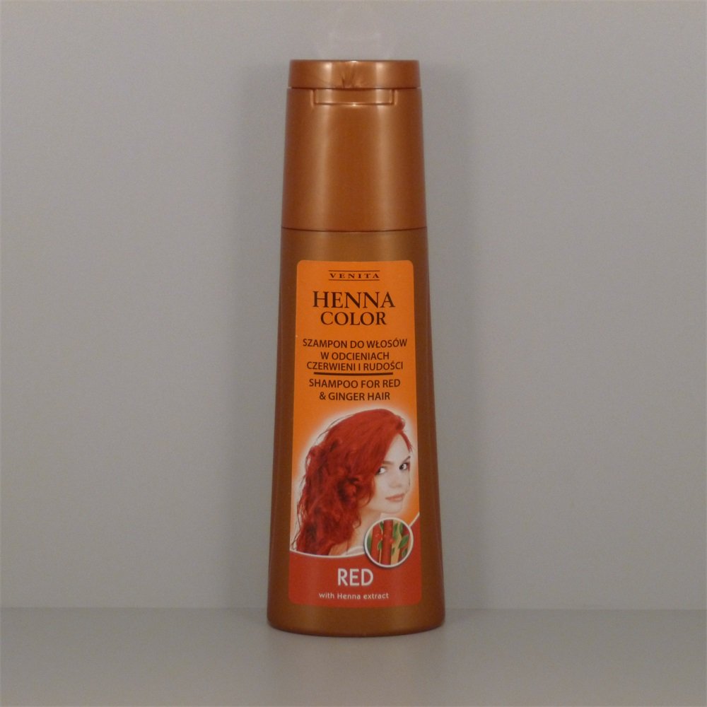 Henna Color šampón na červené a ryšavé vlasy 250 ml - 40571