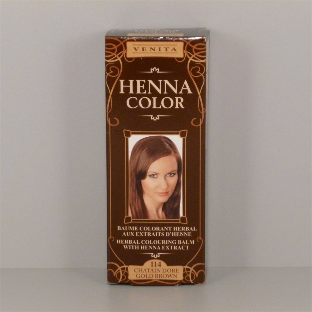 Henna Color Conditioner no 114 golden brown 75 ml - 40545