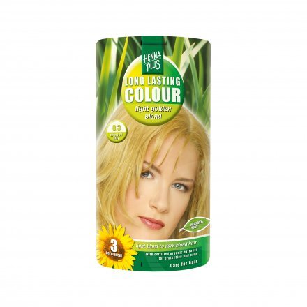 Hennaplus farba na vlasy 8.3 zlatá blond 1 kus - 59421