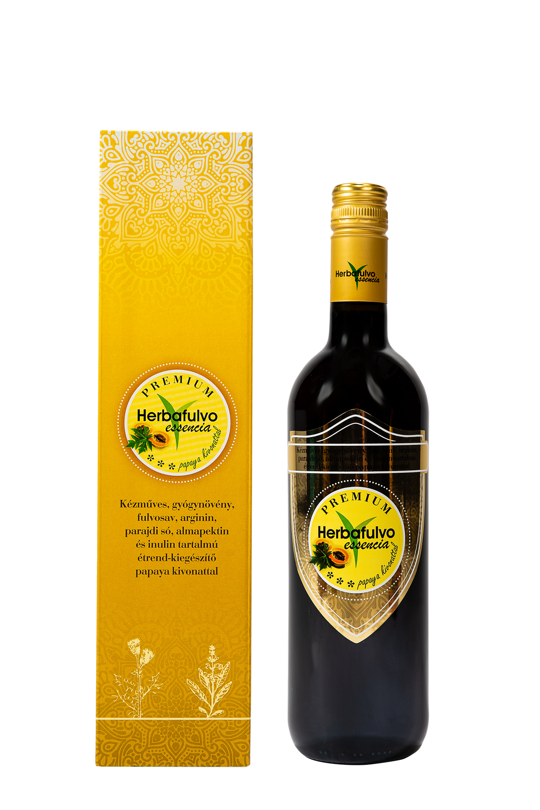 Herbafulvo essencia s výťažkom z papáje premium 750 ml - 94910