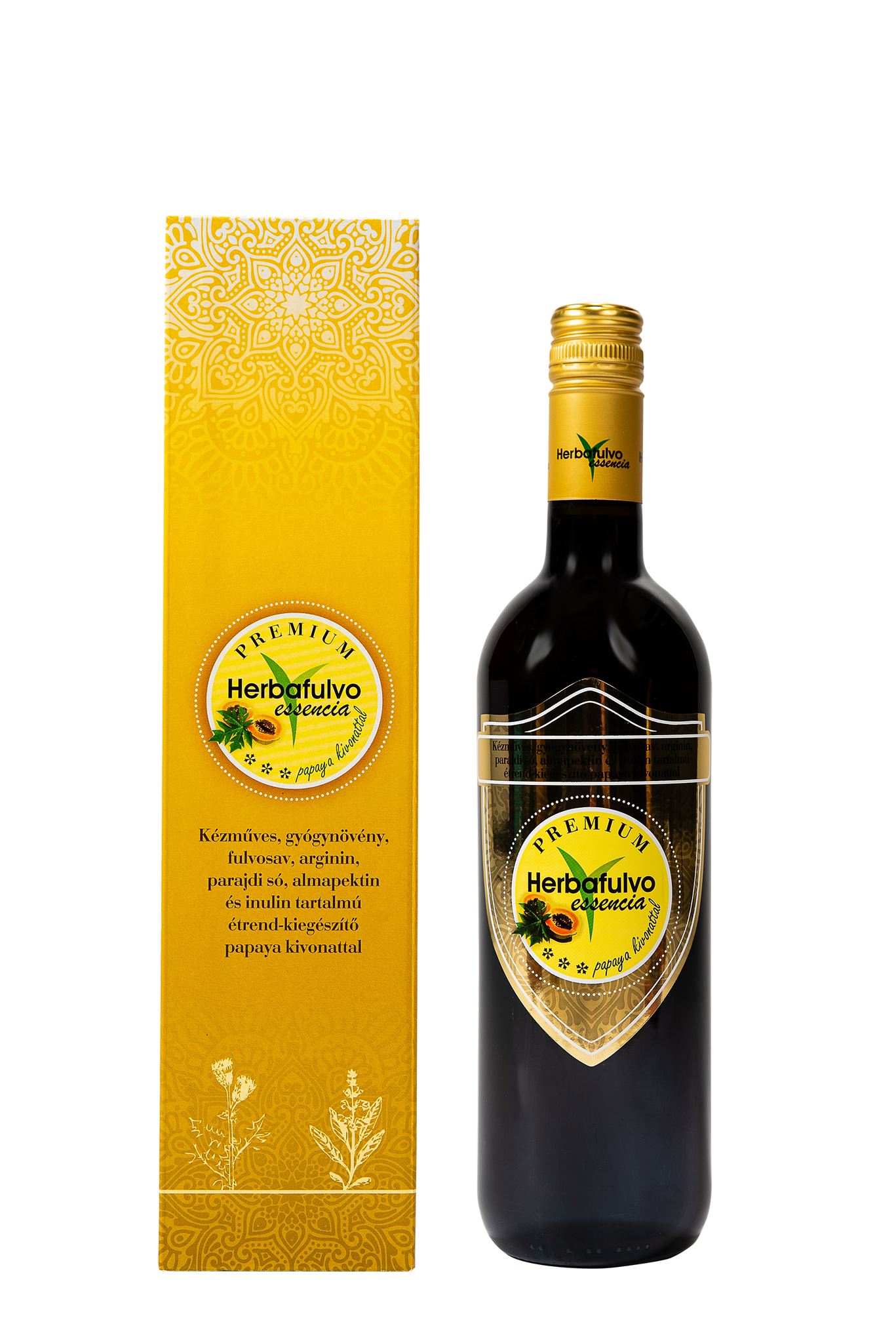 Herbafulvo essencia s výťažkom z papáje premium 750 ml - 94910