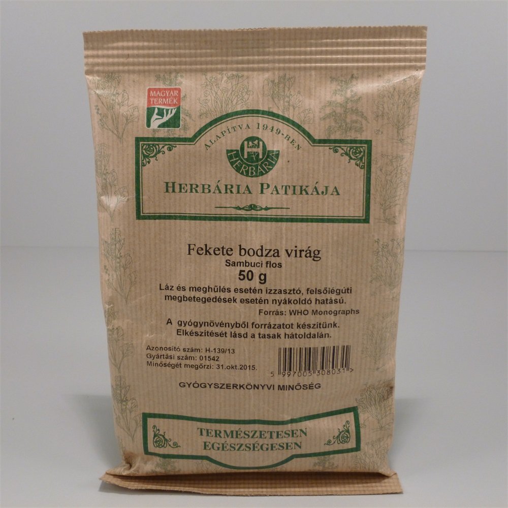 Herbária čaj z kvetu Baza čierna 50 g - 18194
