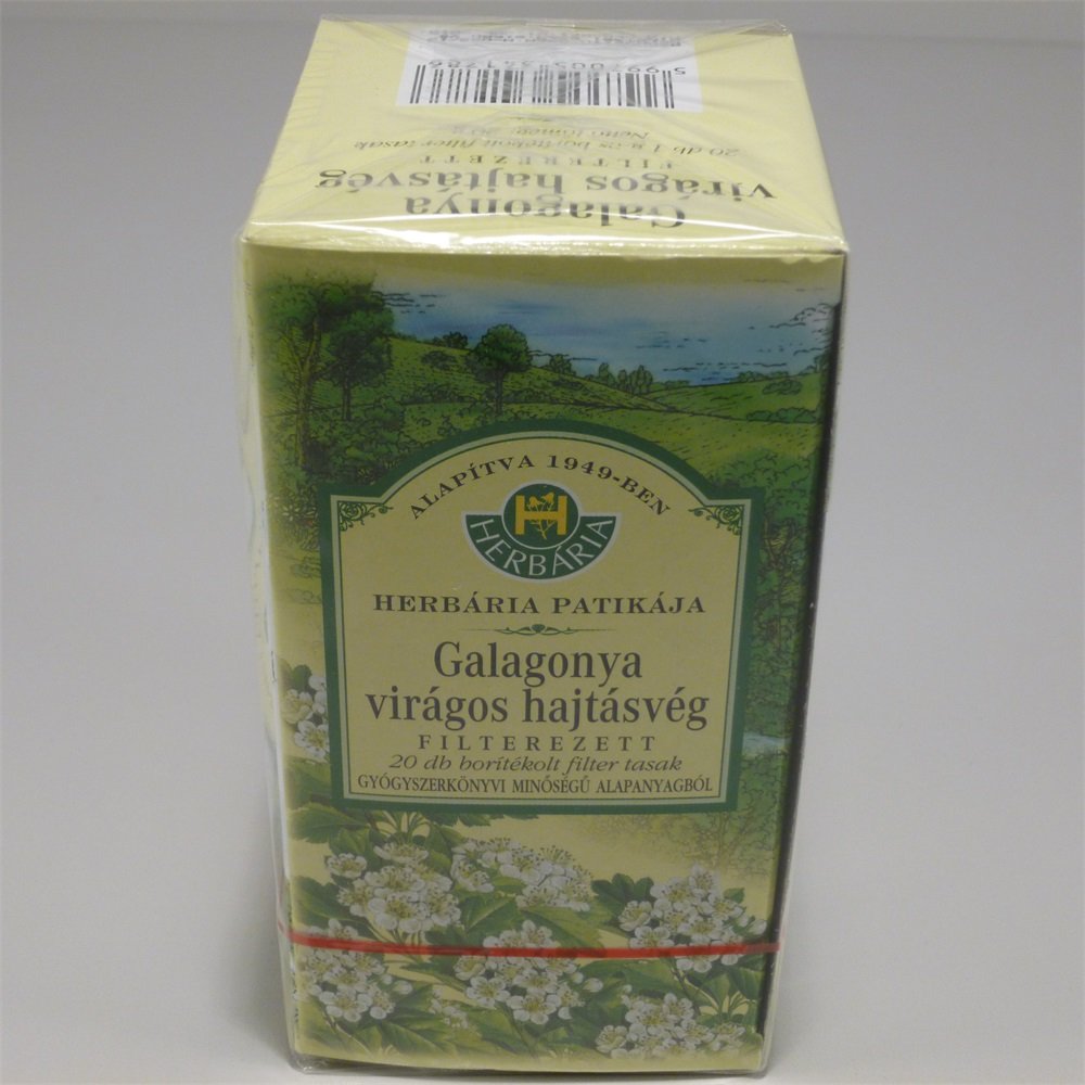 Herbária Hlohový kvetový čaj - filtrovaný 20x1g 20 g - 18973