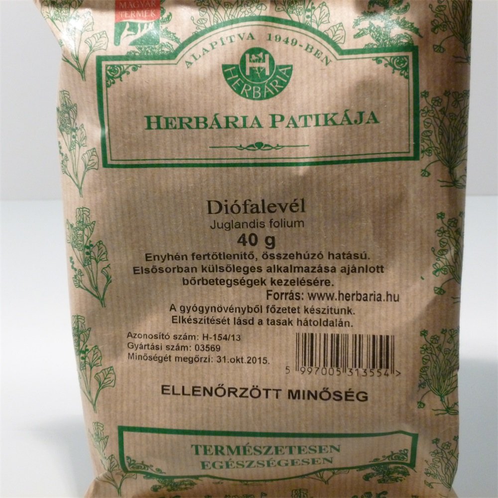 Herbária čaj z listov vlašských orechov 40 g - 18201