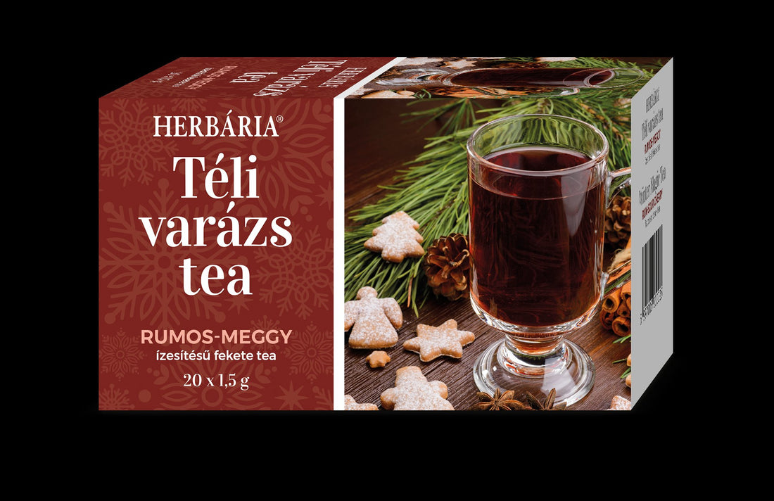 Herbária zimné kúzlo čaj s príchuťou rumovej višne 20x1,5g 30 g - 88916