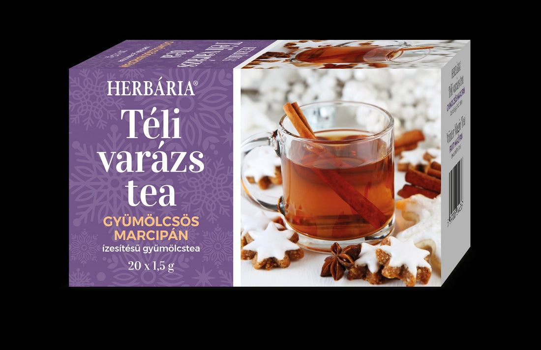 Herbaria Zimné kúzlo Ovocný a marcipánový čaj s príchuťou 20x1,5g 30 g - 88918