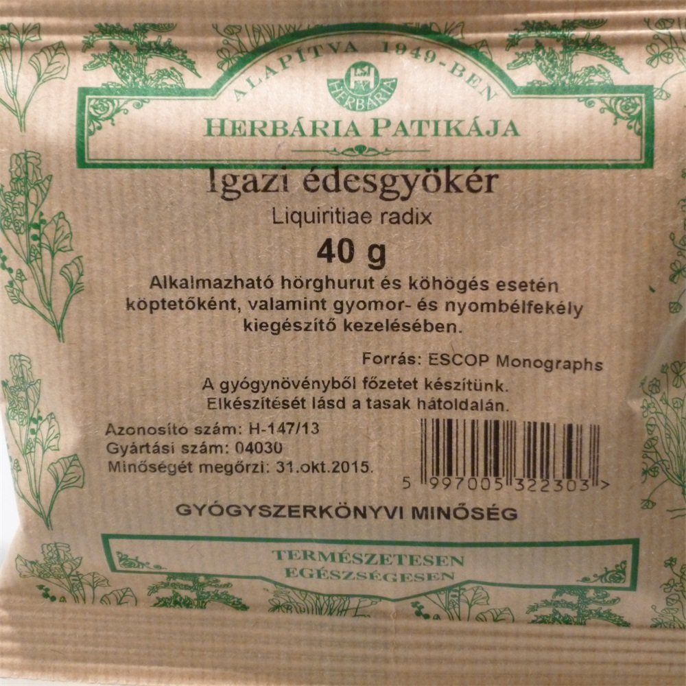 Herbária sladké drievko 40 g - 18203