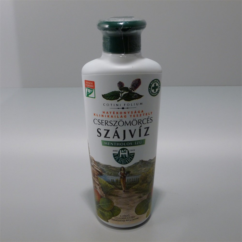 Herbária ústna voda so škumpou vlasatou a s mentolom 250 ml - 11562