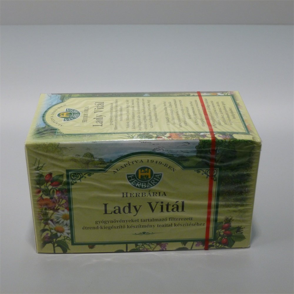 Herbária lady vital čaj 20x1,5g 30 g - 26646